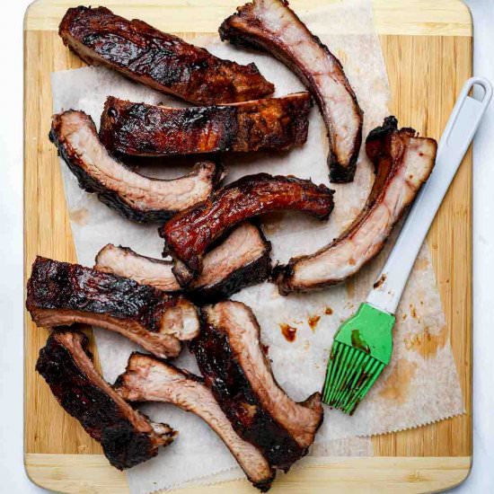 Sous Vide Pork Ribs - Recipe photo by Went Here 8 This