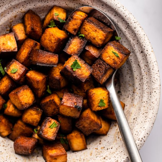 Smoky Marinated Tofu - Recipe photo by from my bowl