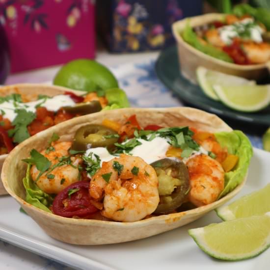 Prawn Tacos - Recipe photo by HubbyInTheKitchen