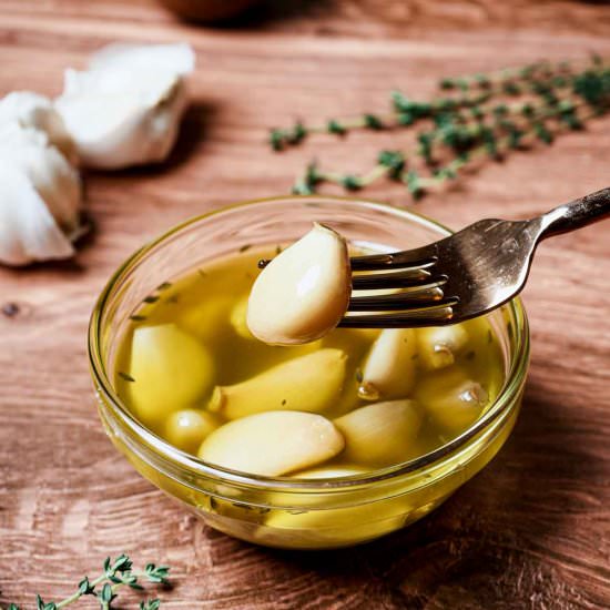 Sous Vide Garlic Confit - Recipe photo by Went Here 8 This