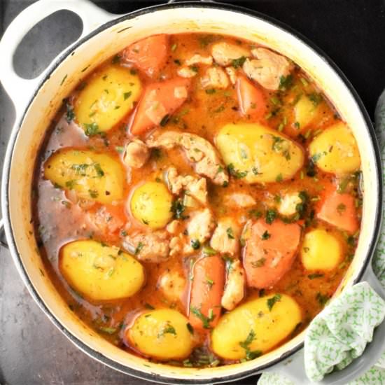 Simple Chicken Potato Stew - Recipe photo by everydayhealthyrecipes