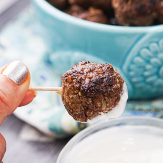Low Carb Middle Eastern Meatballs - Recipe photo by MyLifeCookbook