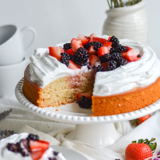 Vegan Honey Cake - Recipe photo by earthly provisions