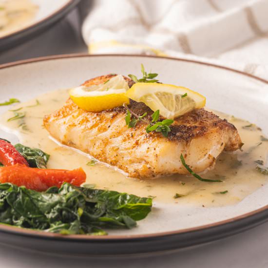 Cod fish Francese - Recipe photo by debsdailydish