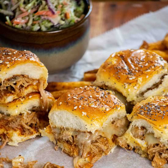 Pulled Pork Sliders - Recipe photo by JawnsICooked