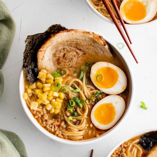 Spicy Miso Ramen - Recipe photo by theforkedspoon
