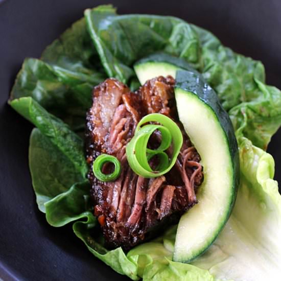 Beef ribs in Korean BBQ Sauce - Recipe photo by Food Gal