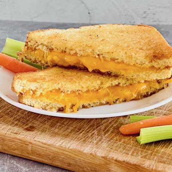 Microwave Grilled Cheese - Recipe photo by theshortordercook