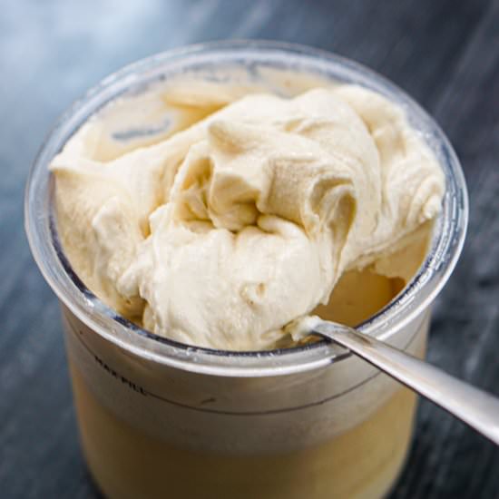 Sugar Free Maple Walnut Ice Cream - Recipe photo by MyLifeCookbook