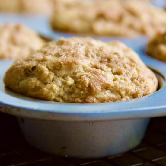 Apple Cinnamon Kodiak Muffins - Recipe photo by lanebakery