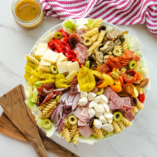 Antipasto Pasta Salad - Recipe photo by senseandedibility