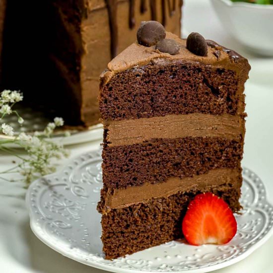Chocolate Blackout Cake - Recipe photo by chocolatesandchai