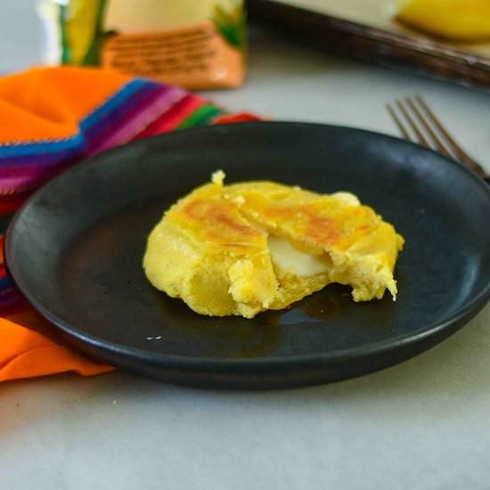 Arepas Con Queso - Recipe photo by Feed Your Soul