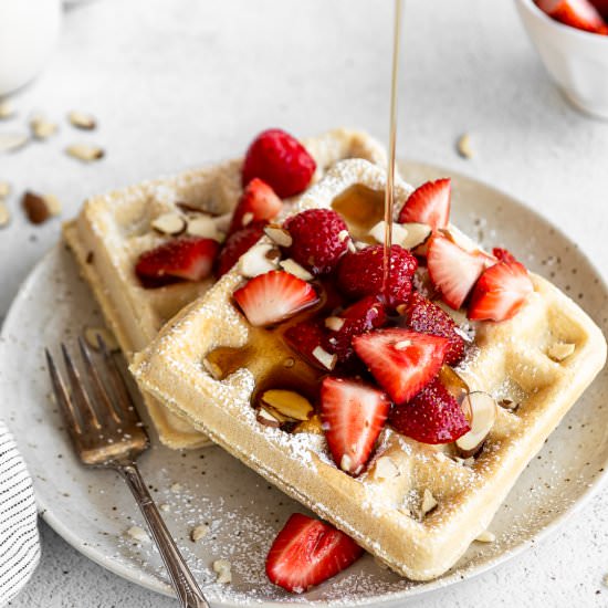 Gluten-Free Waffles Recipe - Recipe photo by Jar Of Lemons