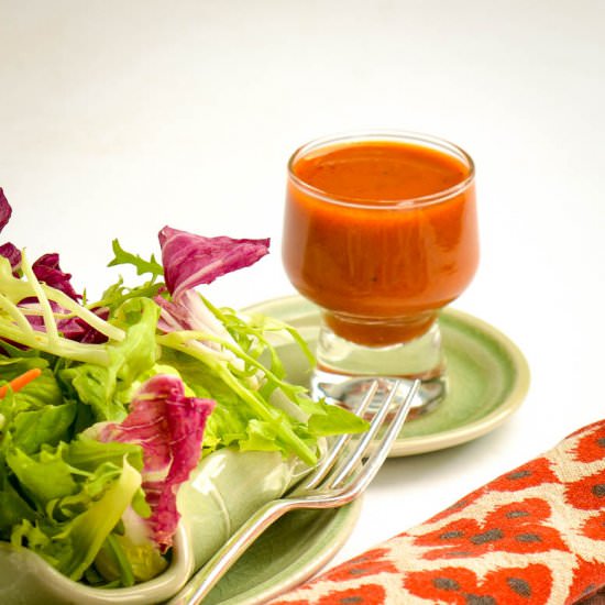 Chipotle-Honey Vinaigrette - Recipe photo by Blue Cayenne
