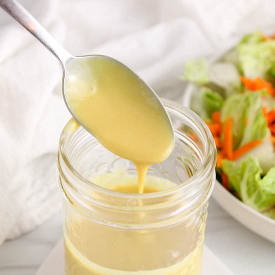Vegan Honey Mustard Dressing - Recipe photo by plantbasedjess