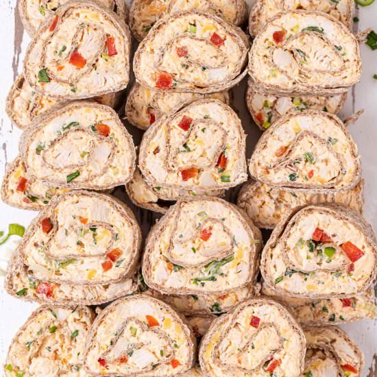 Taco Chicken Pinwheels - Recipe photo by healthyfitnessmeals