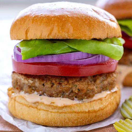 Turkey Burgers - Recipe photo by Jessica Gavin