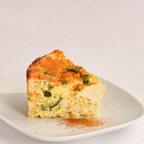 Corn and Zucchini Pudding - Recipe photo by Blue Cayenne