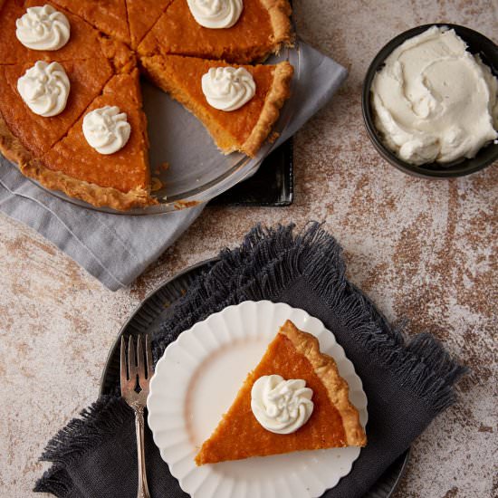 Sweet Potato Pie - Recipe photo by Barbara Curry