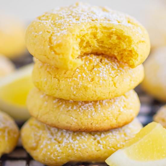 Lemon Cake Mix Cookies - Recipe photo by pumpkinnspice