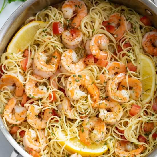 Shrimp Scampi - Recipe photo by TheCozyCook