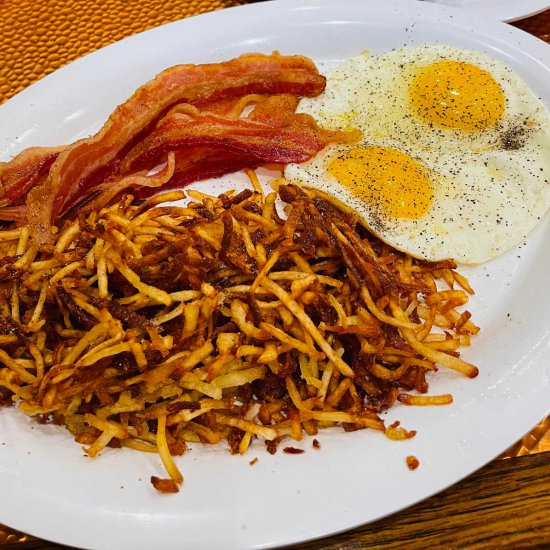 Blackstone Hash Browns - Recipe photo by AubreysKitchen