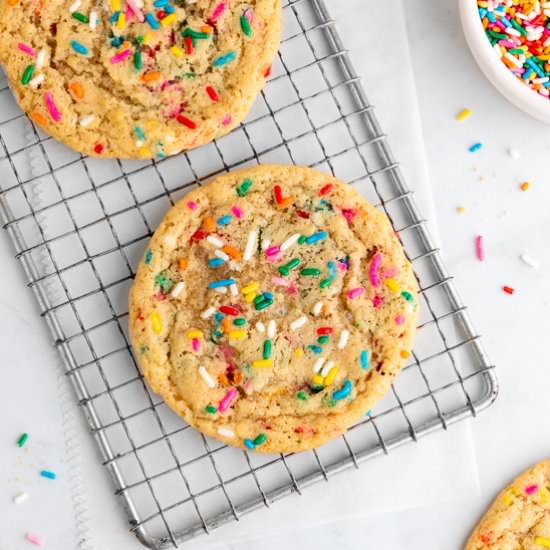 Vegan Funfetti Cookies - Recipe photo by purelykaylie