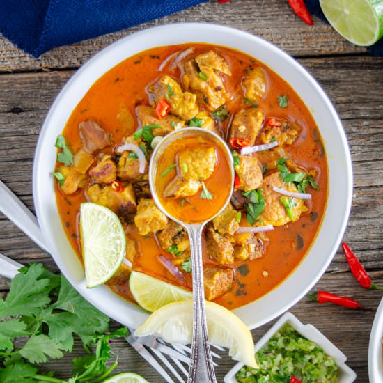 Instant Pot Thai Pork Curry - Recipe photo by YummyForAdam2