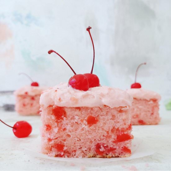 Cherry Chip Cake - Recipe photo by WhiskingWolf