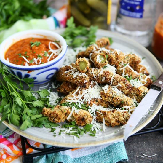 Keto Airfried Za'atar Pickles with - Recipe photo by angiesrecipes