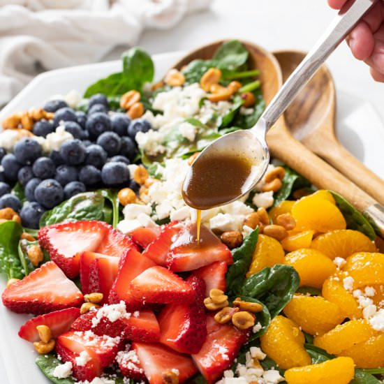 Spinach Salad - Recipe photo by TheCozyCook