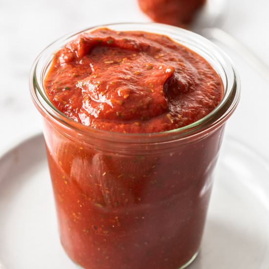 Homemade Pizza Sauce - Recipe photo by sugarsaltmagic