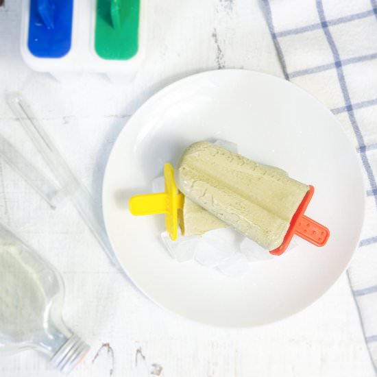 No-Churn Matcha Ice-Cream - Recipe photo by Hungry PeePor