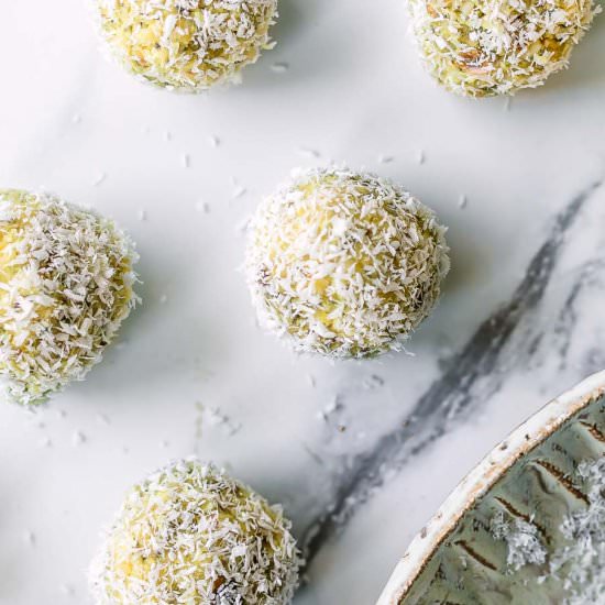 Coconut Lemon Balls - Recipe photo by forkintheroad
