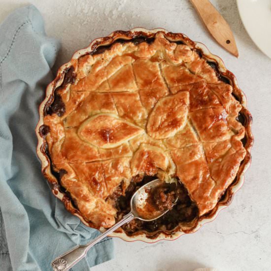 Beef and onion pie - Recipe photo by vanillafrost4