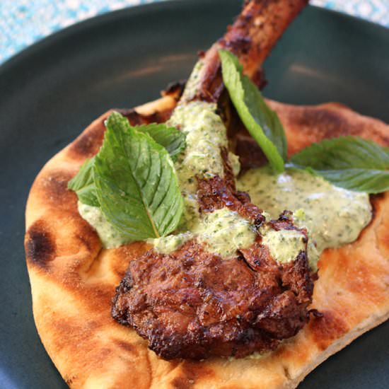 Vindaloo-spiced lamb lollipops - Recipe photo by Food Gal