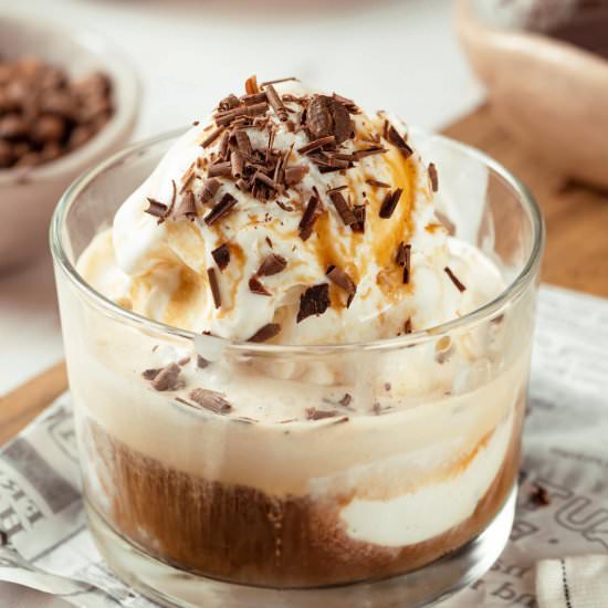 Homemade Affogato - Recipe photo by allweeat