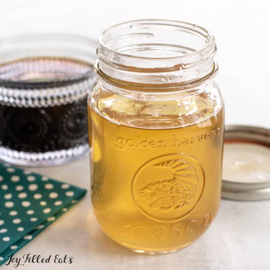 Keto Coffee Syrup Recipe - Recipe photo by Joy Filled Eats