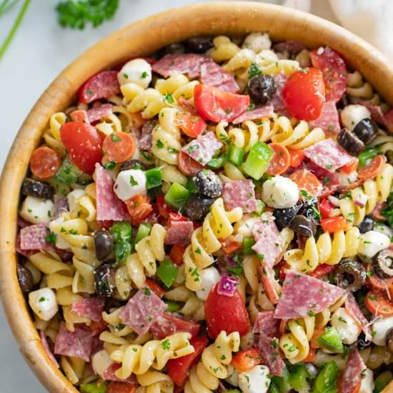 Italian Pasta Salad - Recipe photo by TheCozyCook