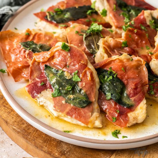 Chicken Saltimbocca - Recipe photo by sugarsaltmagic