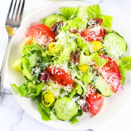 Italian tossed salad - Recipe photo by nowcookthis