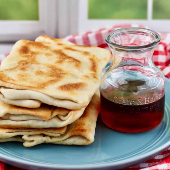 Rgaif – Moroccan Flat Bread - Recipe photo by karenskitchenstories