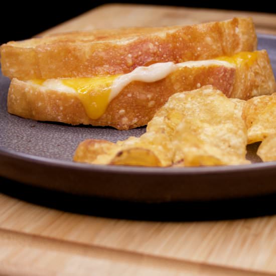 Grilled Cheese Sandwich - Recipe photo by Flipped-Out Food