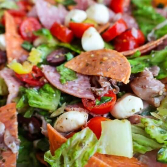 Grinder Salad Recipe - Recipe photo by goldengracekitchen