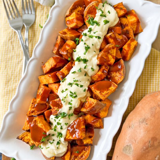 Spicy Sweet Potatoes - Recipe photo by Spain on a Fork