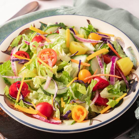 Simply Classic House Salad - Recipe photo by debsdailydish