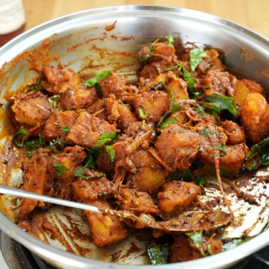 Bombay potatoes (Bombay Aloo) - Recipe photo by Taste of Asian Food
