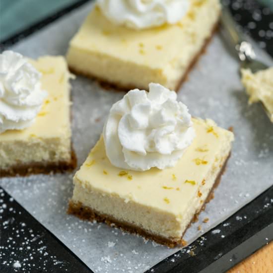 Key Lime Cheesecake Bars - Recipe photo by Mycookiejourney
