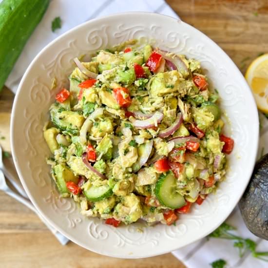 Tuna & Avocado Salad - Recipe photo by Spain on a Fork
